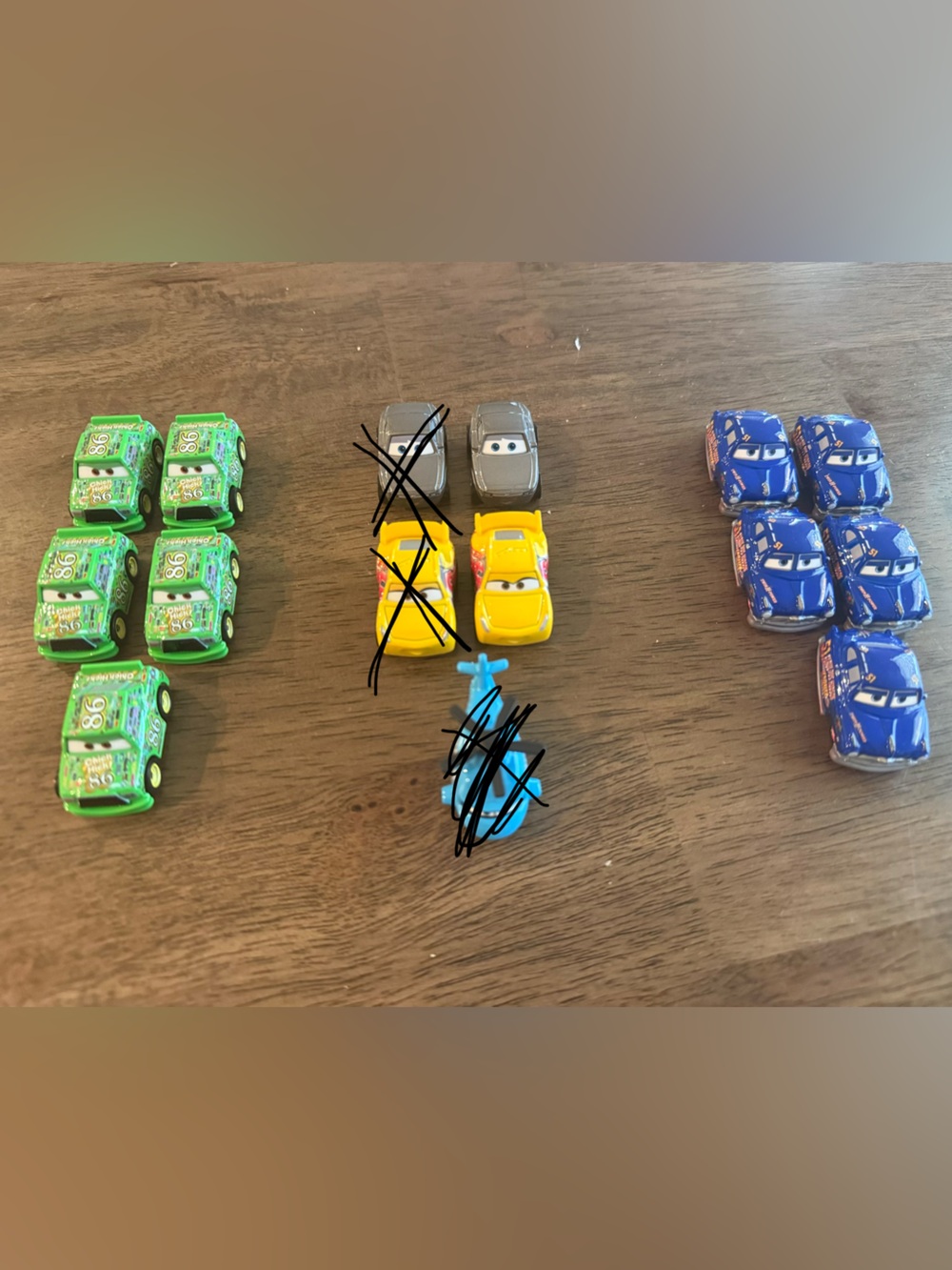 Disney Cars Mini Die Casts